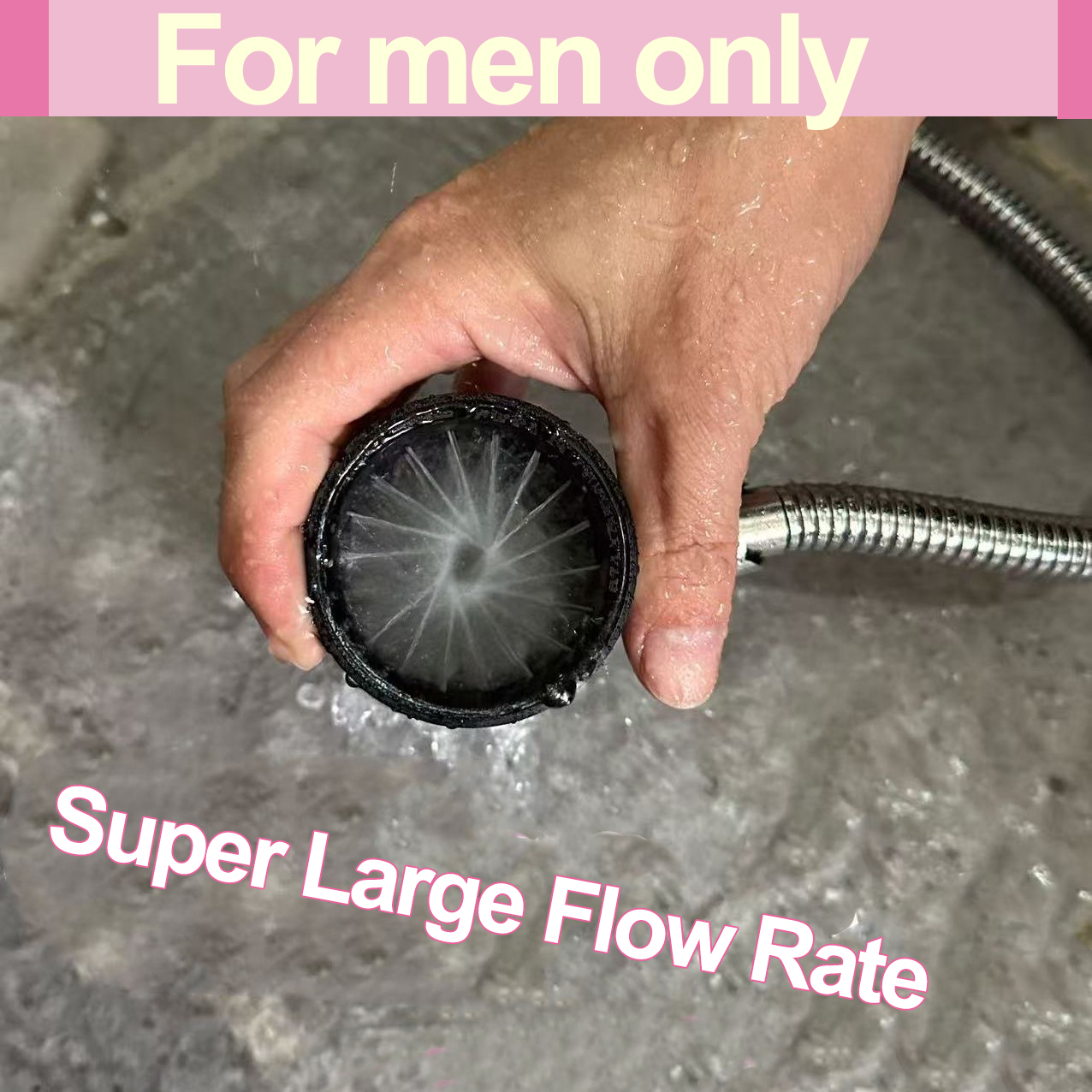 Home Creation Bathroom - High Pressure Handheld Shower Head ,Flushing