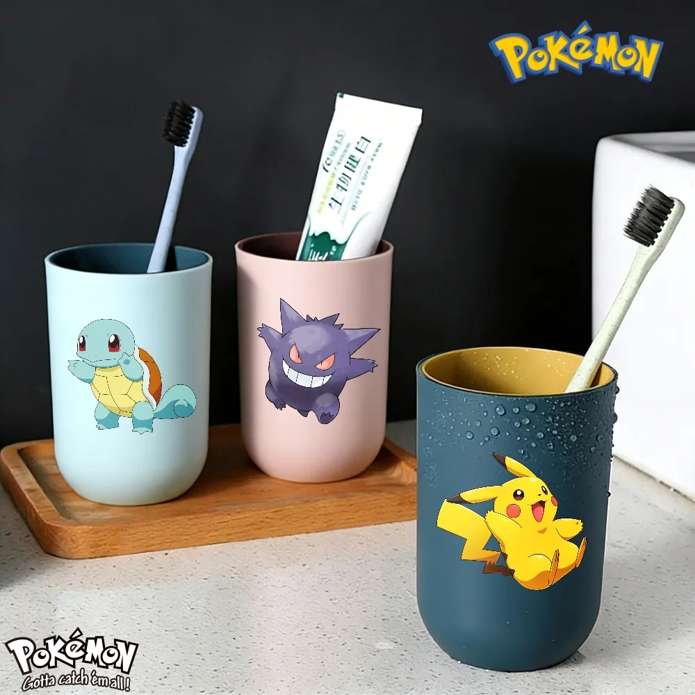 Home Creation Bathroom - 2026 Anime Kawaii Pokemon Bathroom Tumblers
