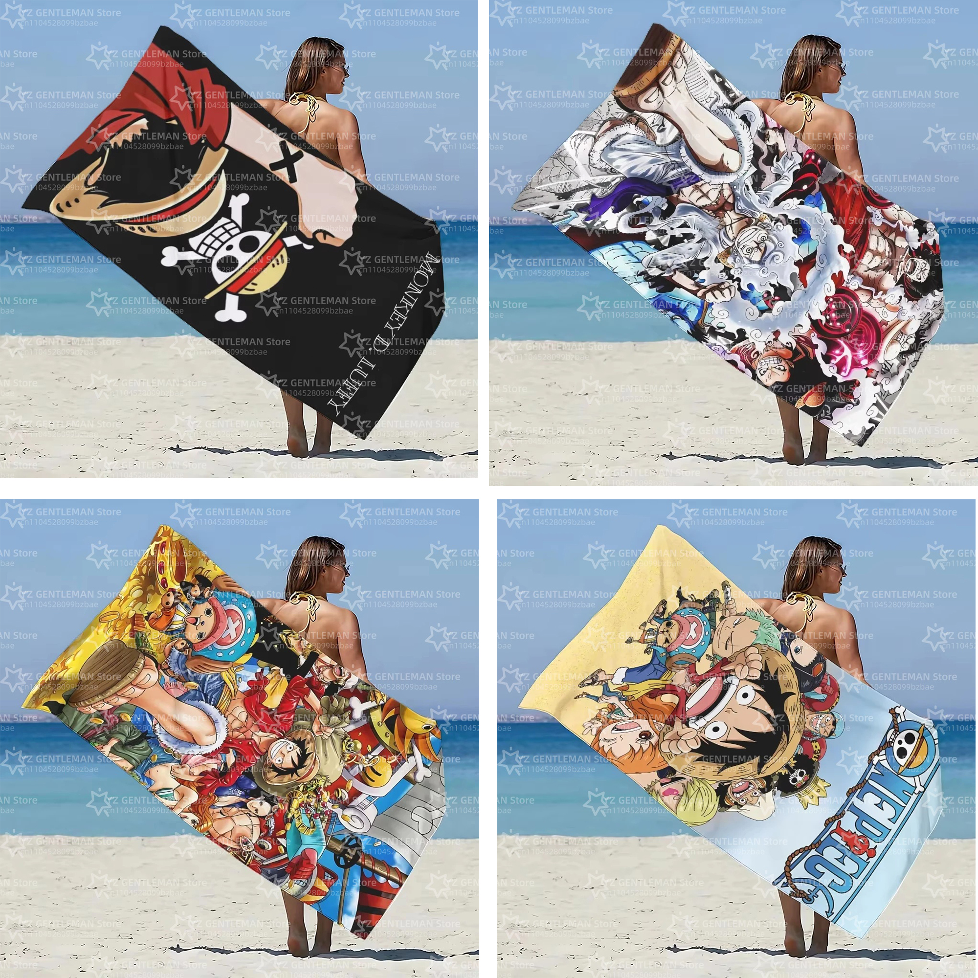 Home Goods Bathroom - One Piece Luffy Gear 5 Bathroom