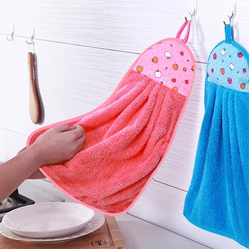4pcs 20*32cm Small Hand Towels - Home Kitchen Bathroom Cleaning บทวิจารณ์และราคา