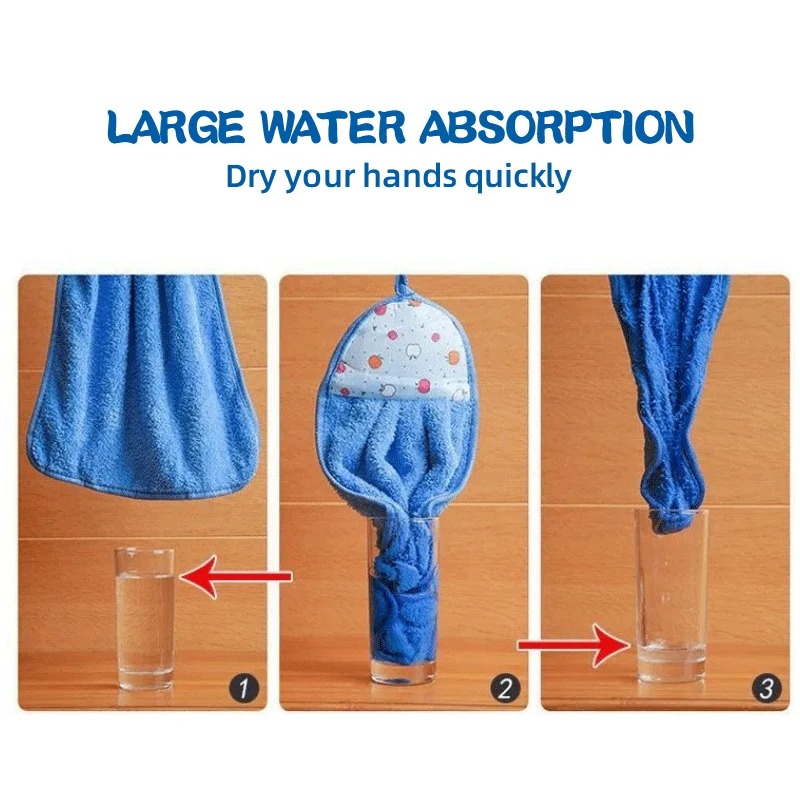 4pcs 20*32cm Small Hand Towels - Home Kitchen Bathroom Cleaning บทวิจารณ์และราคา