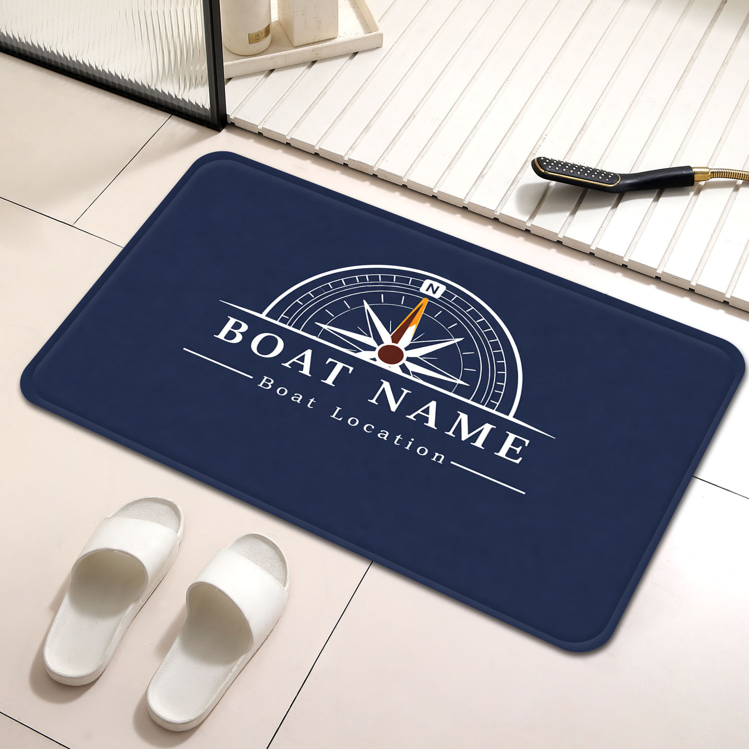 Premium Bath Mat Set Bathroom  - Home Made Bathroom Vanity บทวิจารณ์และราคา