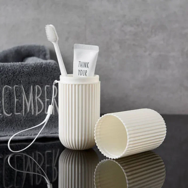 Travel Toothbrush Cup Box Roun - Home Creation Bathroom บทวิจารณ์และราคา