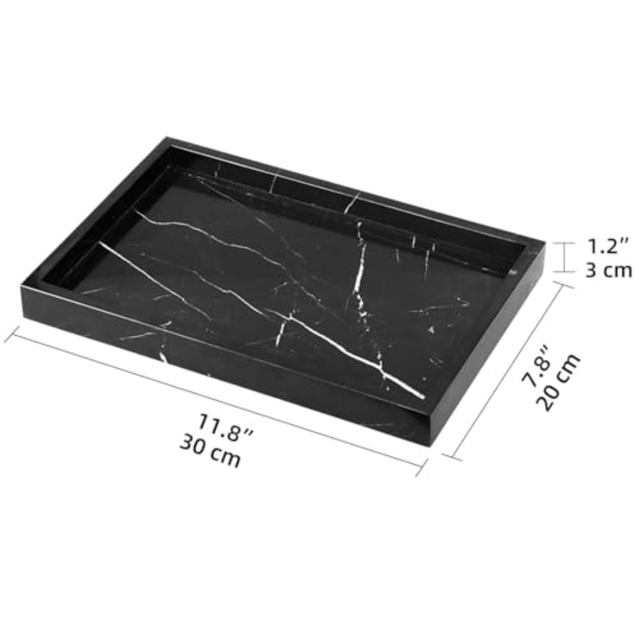 Marble Bathroom Vanity Tray, N - Home Bathroom บทวิจารณ์และราคา