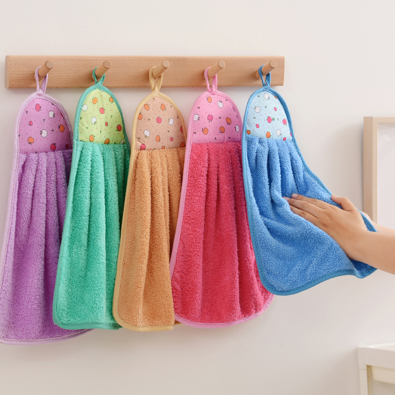 4pcs Small Hand Towels for Kit - Home Kitchen Bathroom Cleaning บทวิจารณ์และราคา