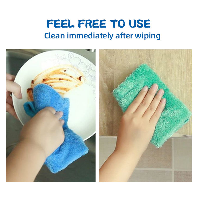 4pcs Small Hand Towels for Kit - Home Kitchen Bathroom Cleaning บทวิจารณ์และราคา