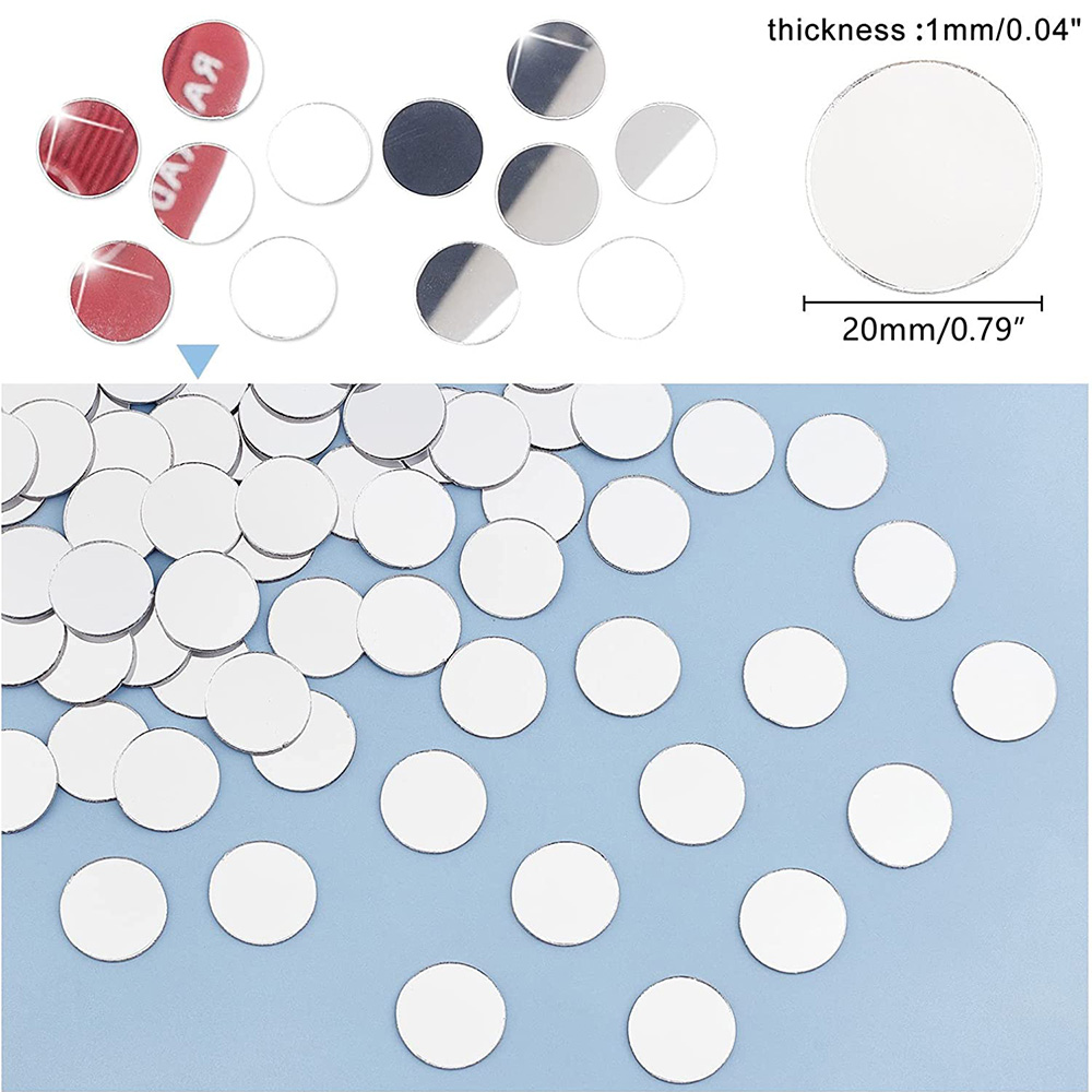 50PCS Round Mini Mosaic Tiles  - Home Bathroom Tiles บทวิจารณ์และราคา
