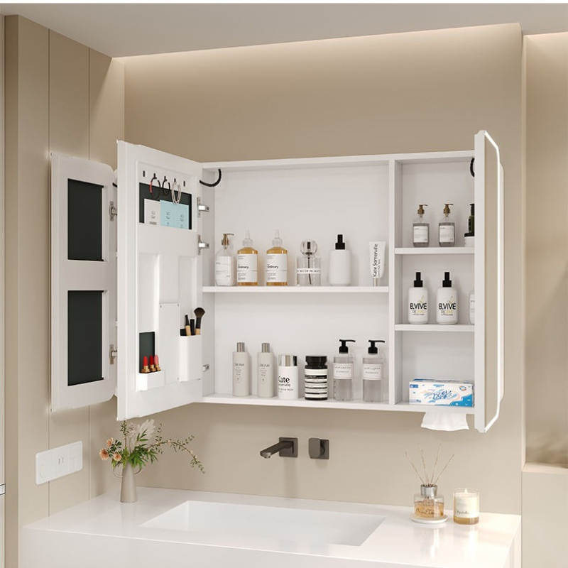 LED Bathroom Mirror Cabinet Al - Bathroom Mirror Led บทวิจารณ์และราคา