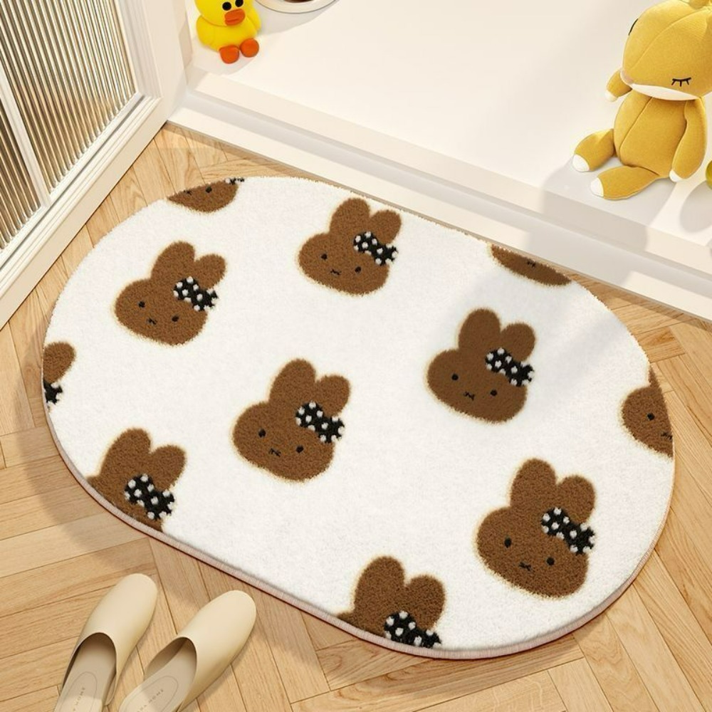 Miffy Cartoon Floor Mat Soft I - Home Creation Bathroom บทวิจารณ์และราคา