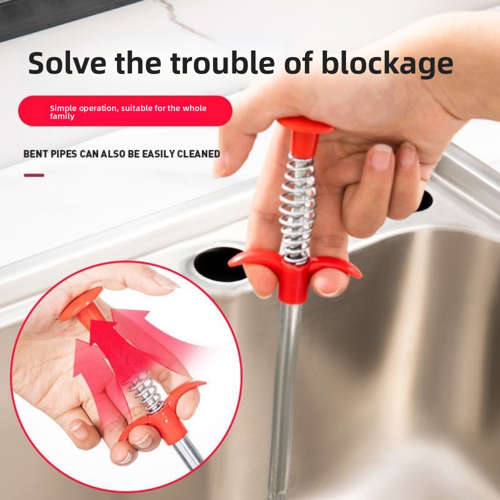 Hand Pinch Cleaning Sewer Pipe - Home Creation Bathroom บทวิจารณ์และราคา