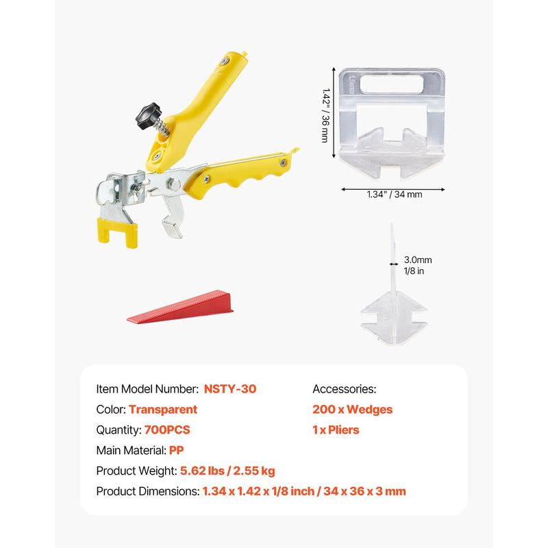 Paving Auxiliary Tool 3mm For  - Home Bathroom Tiles บทวิจารณ์และราคา