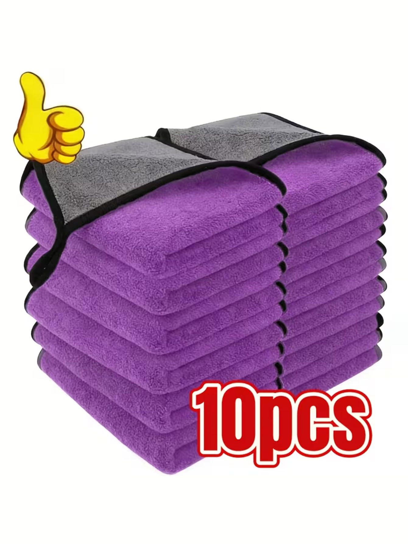 10-Pack Double-Sided Coral Vel - Home Kitchen Bathroom Cleaning บทวิจารณ์และราคา
