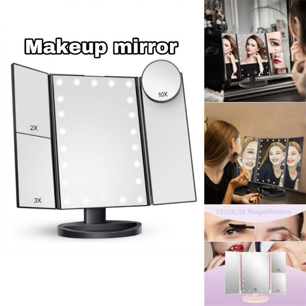 Bathroom Folding Makeup Mirror - Bathroom Mirror Led บทวิจารณ์และราคา