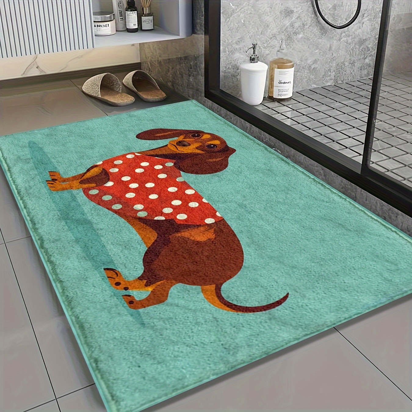 VIKAMA Non Slip Vanity Mat Plu - Home Made Bathroom Vanity บทวิจารณ์และราคา