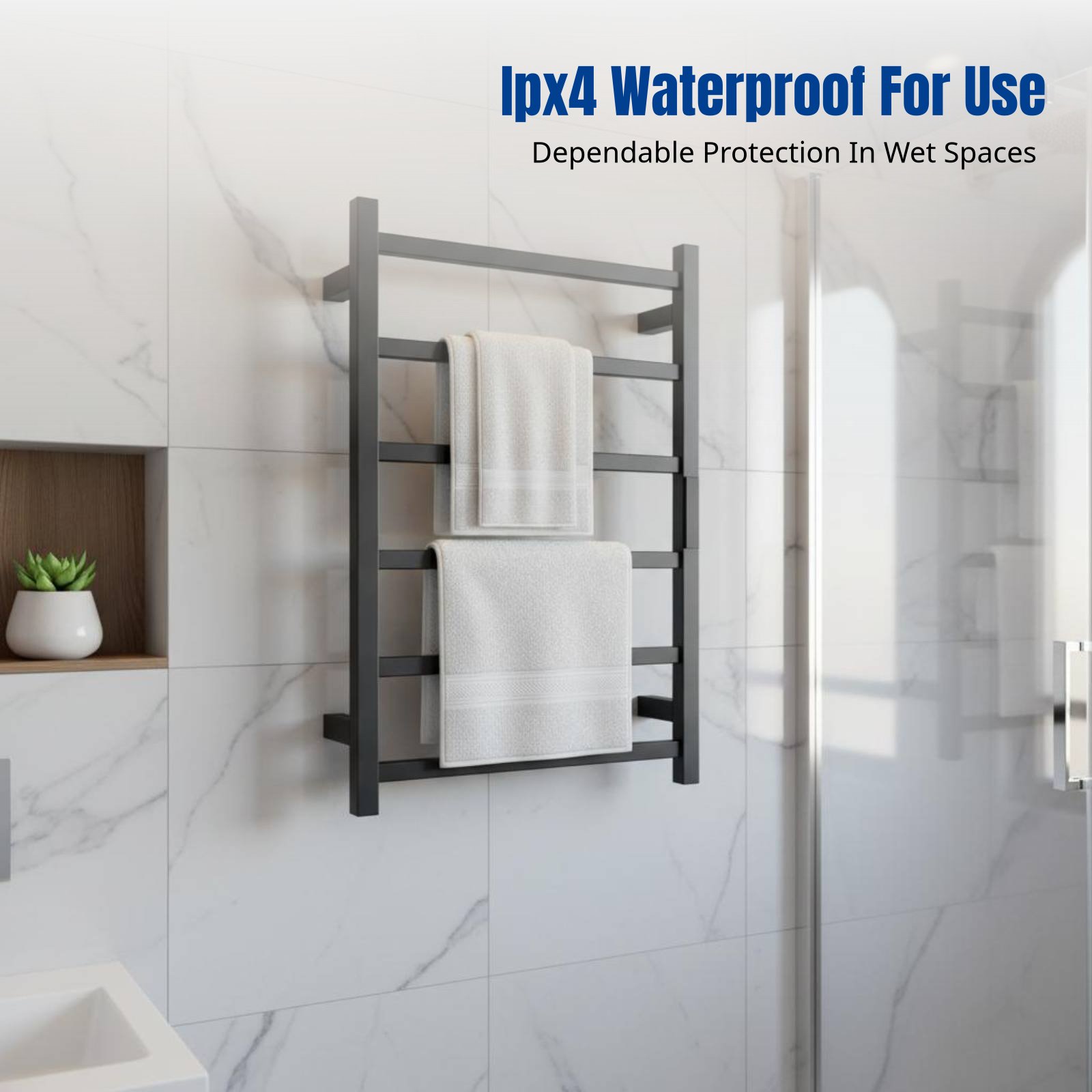Smart Electric Towel Rack, Hea - Home Bathroom บทวิจารณ์และราคา