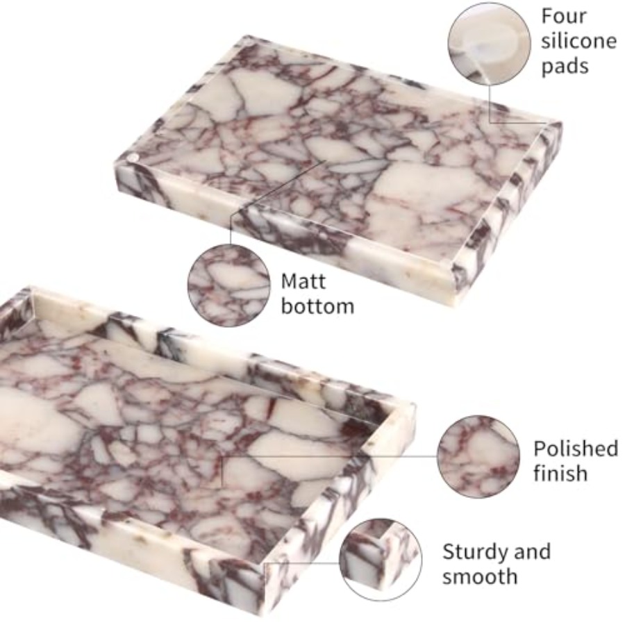 Marble Bathroom Vanity Tray, N - Home Bathroom บทวิจารณ์และราคา