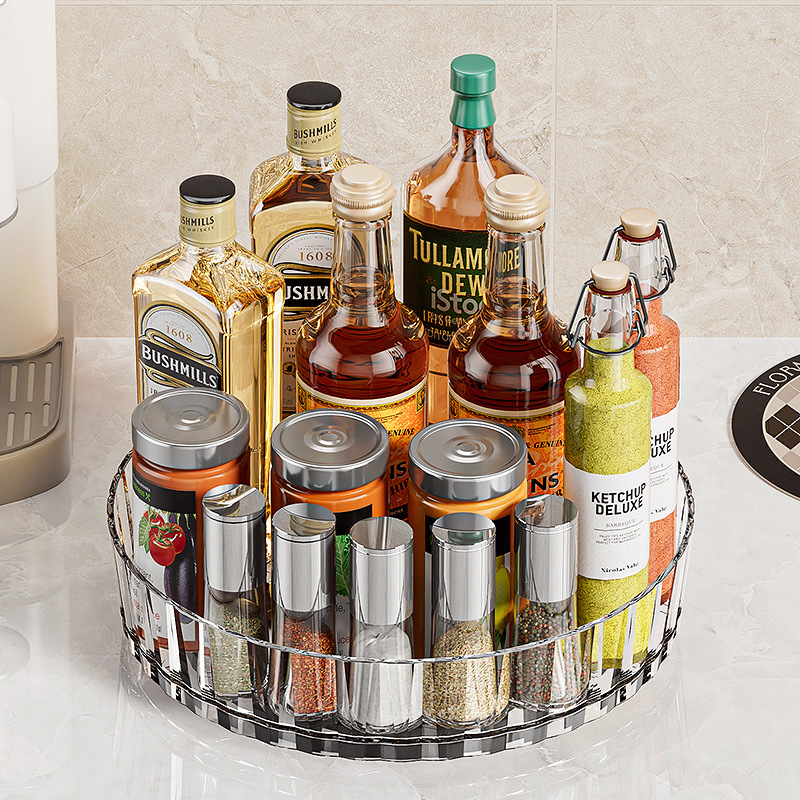 360 Rotating Storage Rack Kitc - Home Goods Bathroom Cabinets บทวิจารณ์และราคา