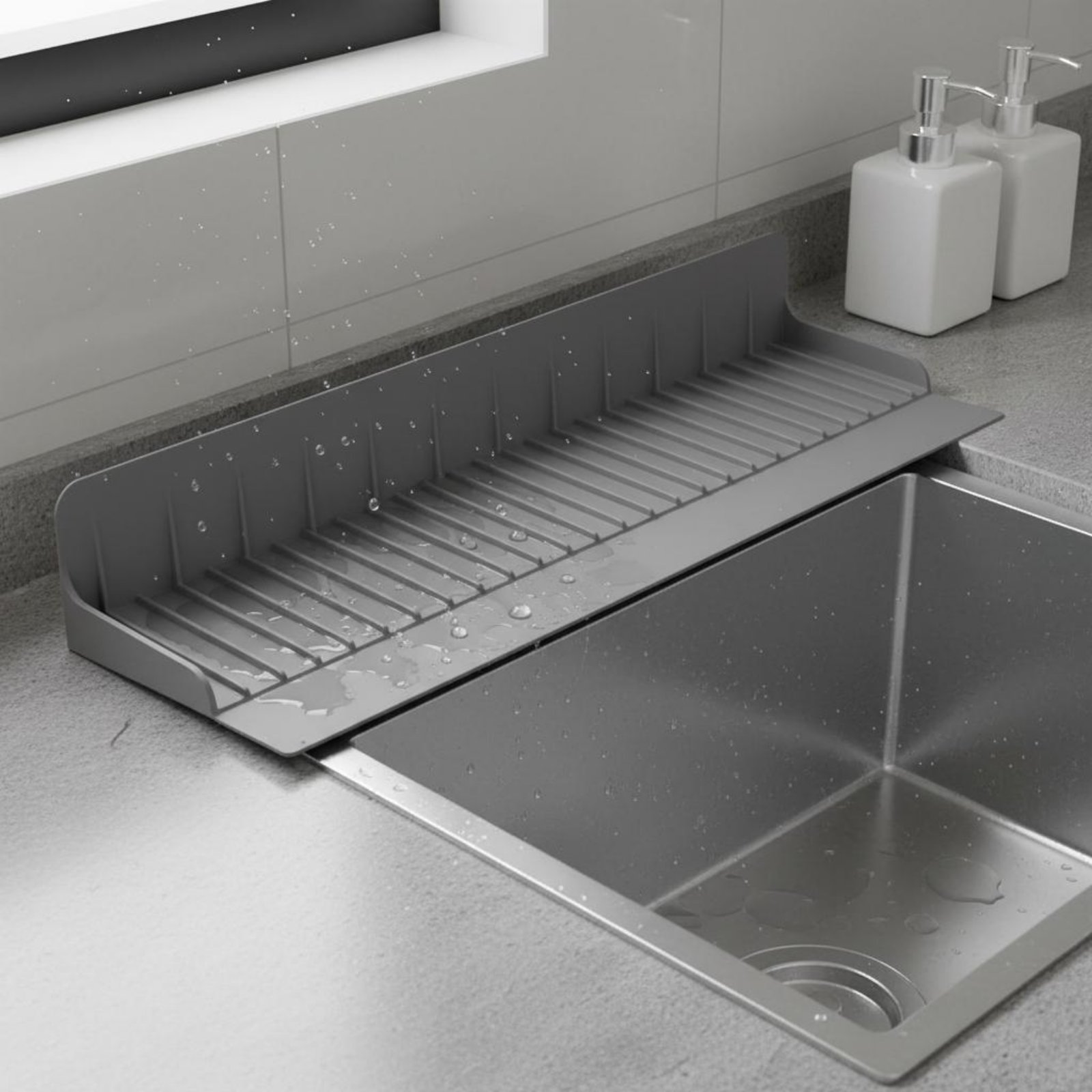 Silicone Sink Splash Guard Wat - Home Bathroom บทวิจารณ์และราคา