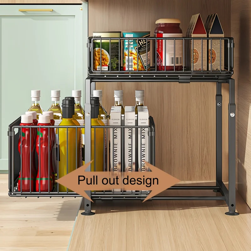 Positioning Clips 2 Tier Pull  - Home Goods Bathroom Cabinets บทวิจารณ์และราคา