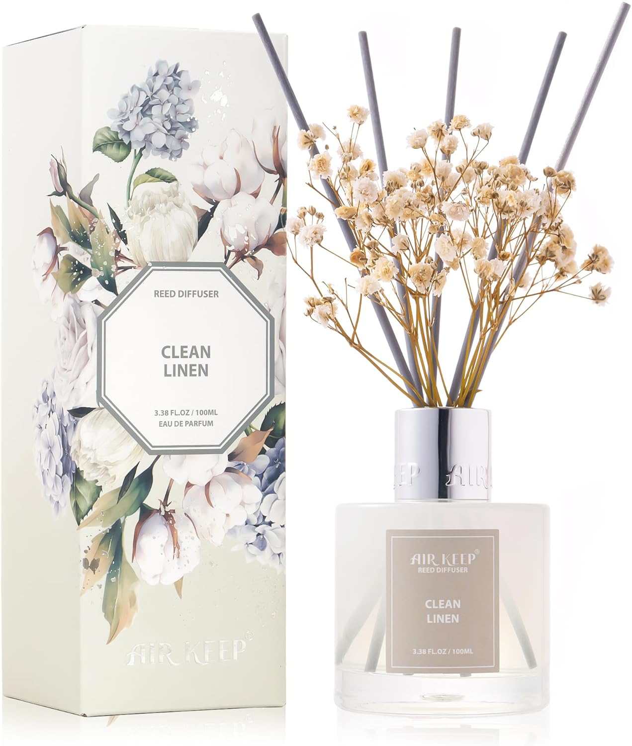 Reed Diffuser Set, 3.38 fl oz  - Home Goods Bathroom บทวิจารณ์และราคา