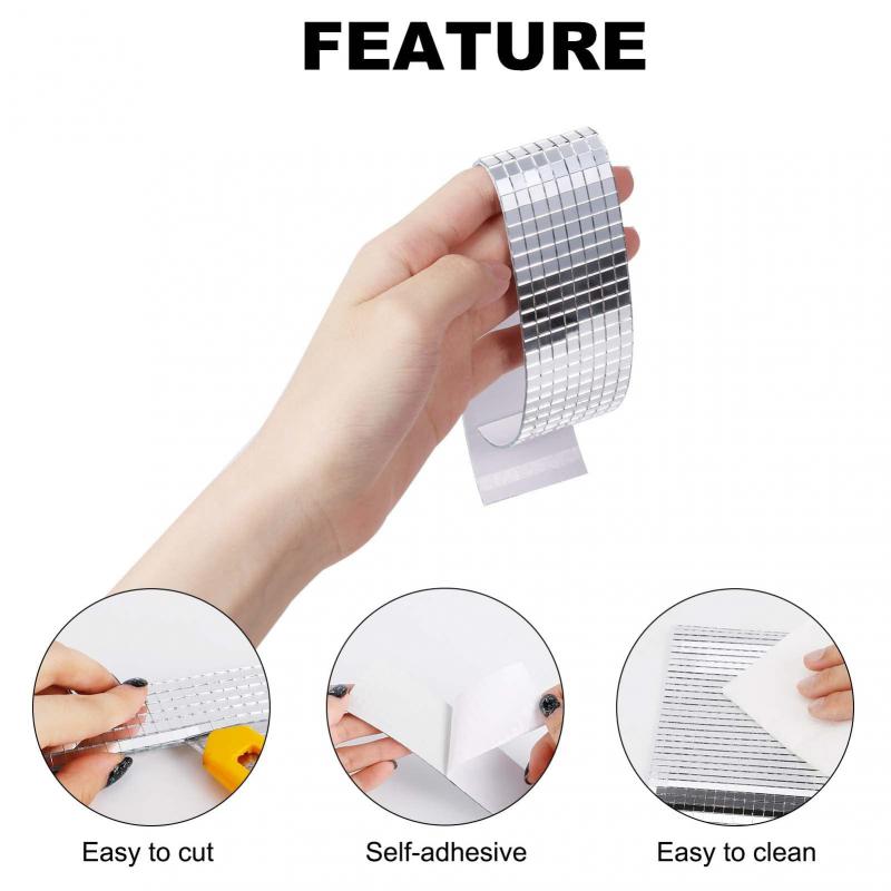 Self-Adhesive Real Glass Craft - Home Bathroom Tiles บทวิจารณ์และราคา