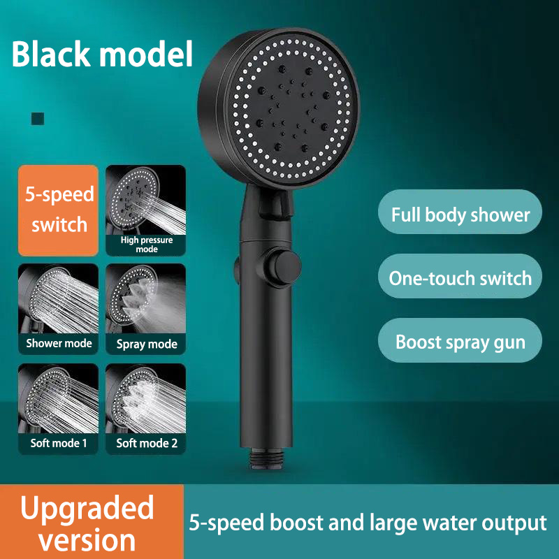 Pressure Boosting Shower Head  - Home Bathroom บทวิจารณ์และราคา