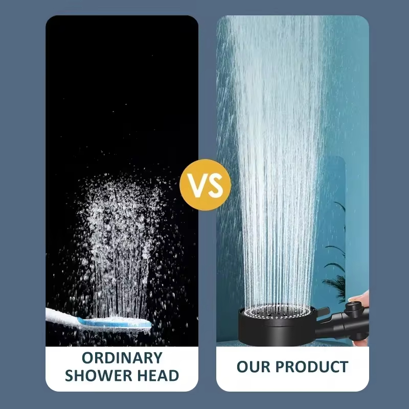 Pressure Boosting Shower Head  - Home Bathroom บทวิจารณ์และราคา