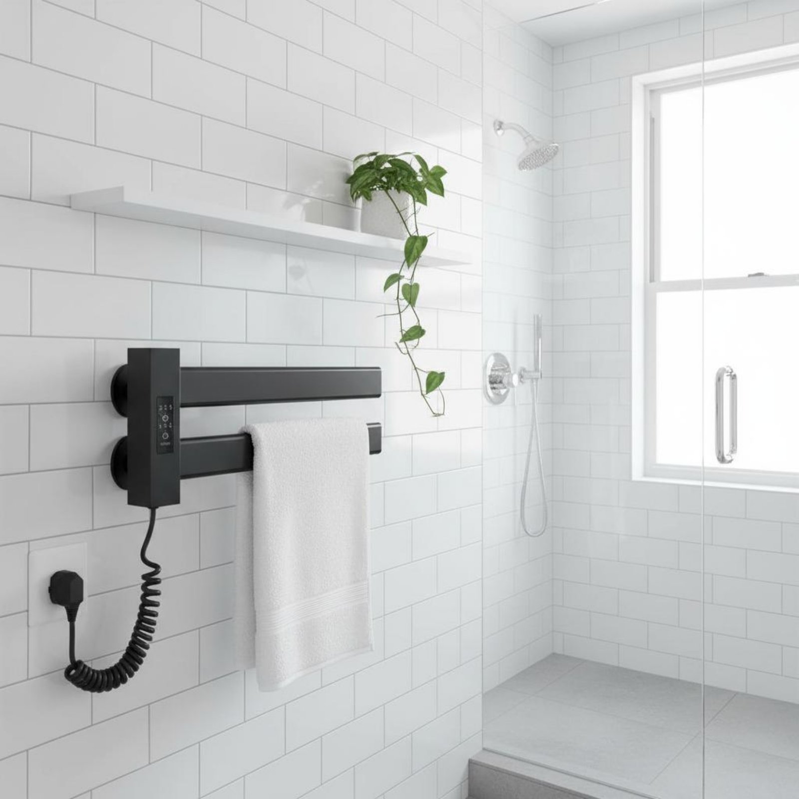 Smart Towel Heating Rack Quick - Home Bathroom บทวิจารณ์และราคา