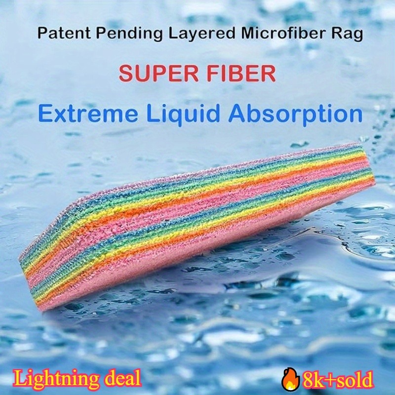 1PC ,12 layer fiber, perfect c - Home Kitchen Bathroom Cleaning บทวิจารณ์และราคา