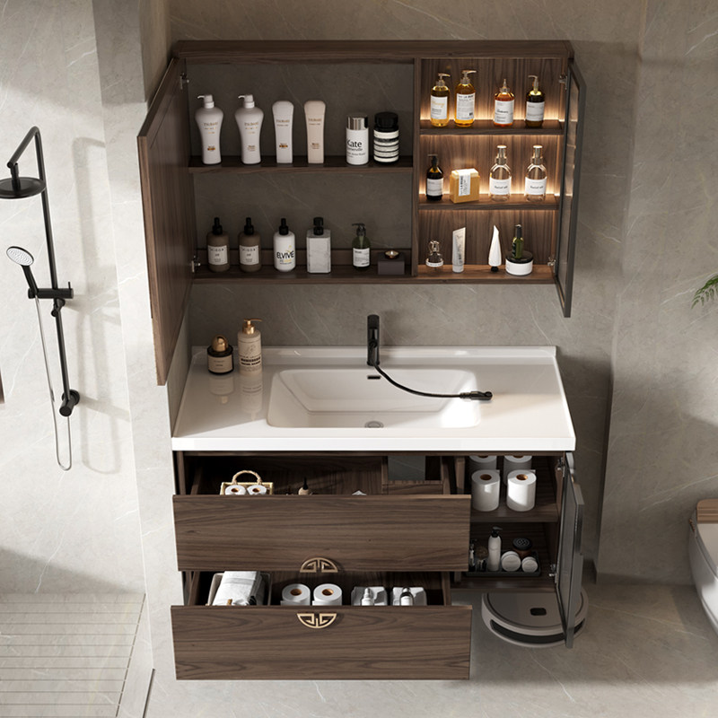 Drawers Paper Bathroom Cabinet - Home Bathroom Partition Wall บทวิจารณ์และราคา