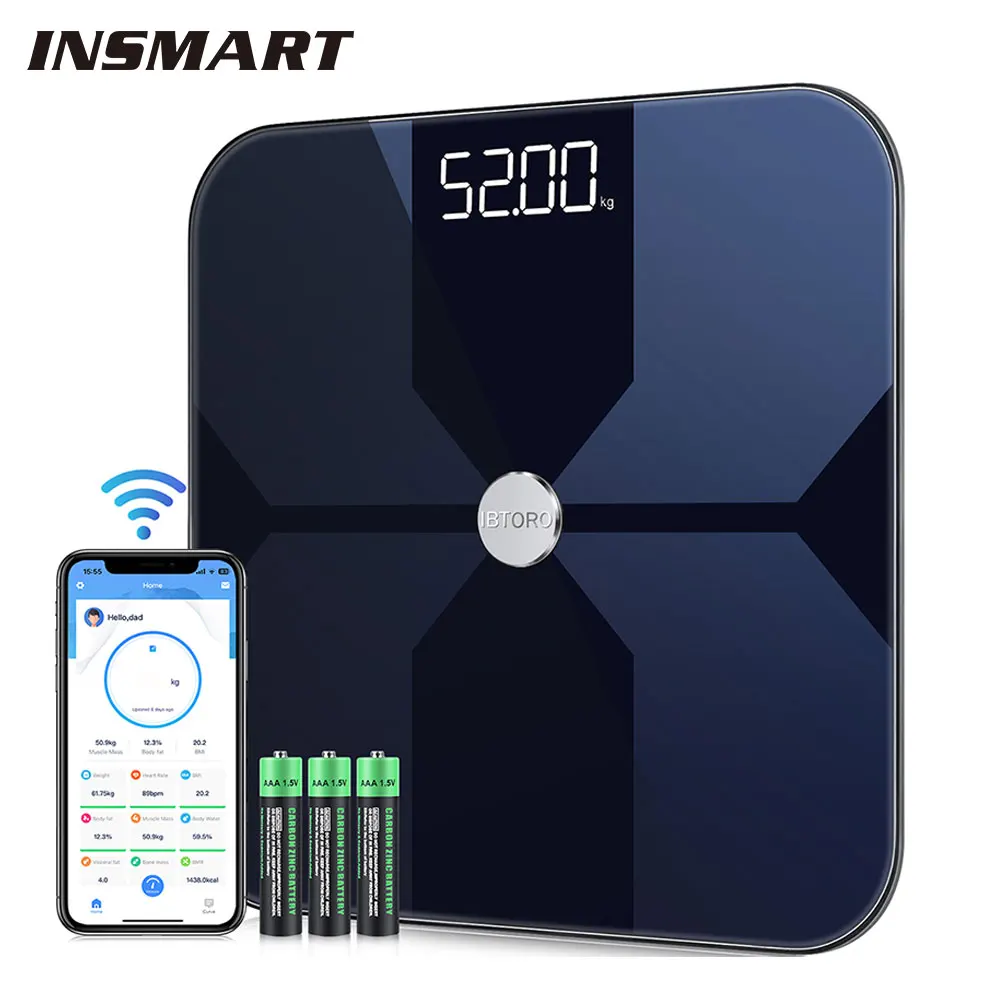 Body Fat Scale Wifi Home Preci - Home Bathroom Scales บทวิจารณ์และราคา