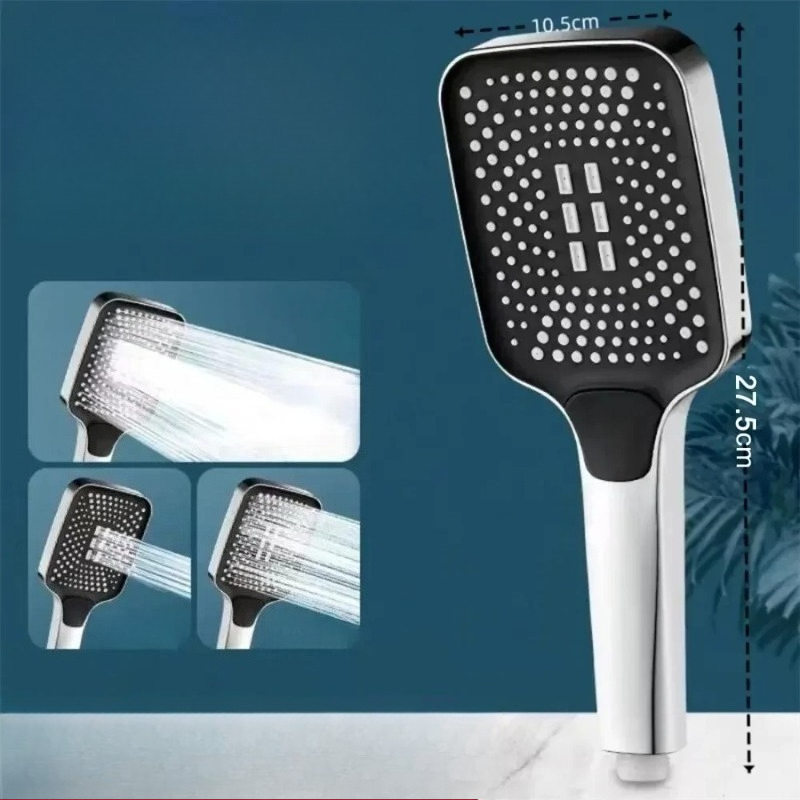 Adjustable 3-Mode High Pressur - Home Creation Bathroom บทวิจารณ์และราคา