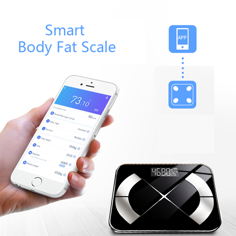 Bluetooth Glass Bathroom Scale - Home Bathroom Scales บทวิจารณ์และราคา