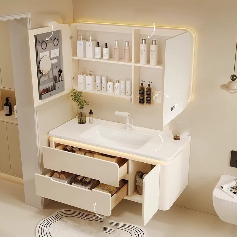 Modern Drawers Bathroom Cabine - Home Bathroom Partition Wall บทวิจารณ์และราคา