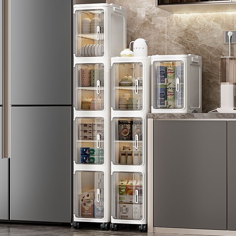 Foldable Transparent Slim Stor - Home Goods Bathroom Cabinets บทวิจารณ์และราคา