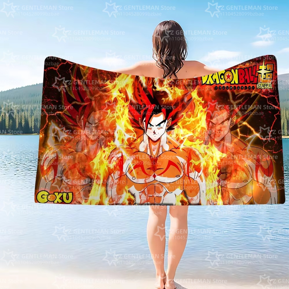 Beach Towels Dragon Ball Bathr - Home Goods Bathroom บทวิจารณ์และราคา