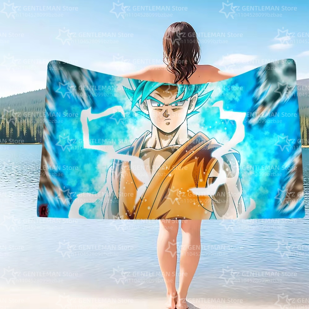 Beach Towels Dragon Ball Bathr - Home Goods Bathroom บทวิจารณ์และราคา