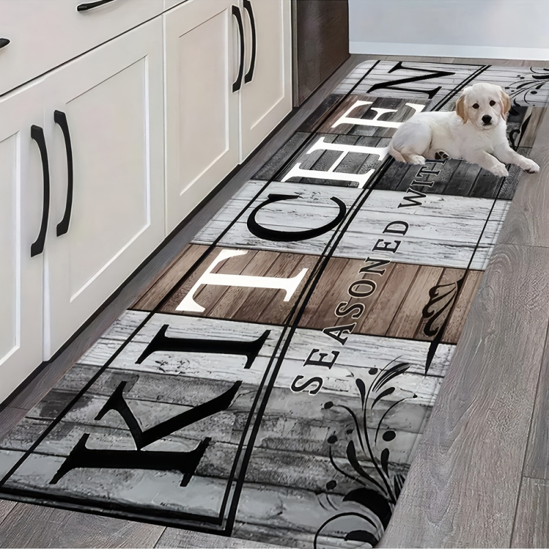 VIKAMA Retro Wood Grain Kitche - Home Kitchen Bathroom Cleaning บทวิจารณ์และราคา
