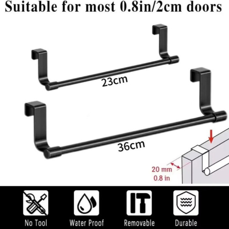 Towel Rod Steel Metal Wire Ove - Home Goods Bathroom Cabinets บทวิจารณ์และราคา